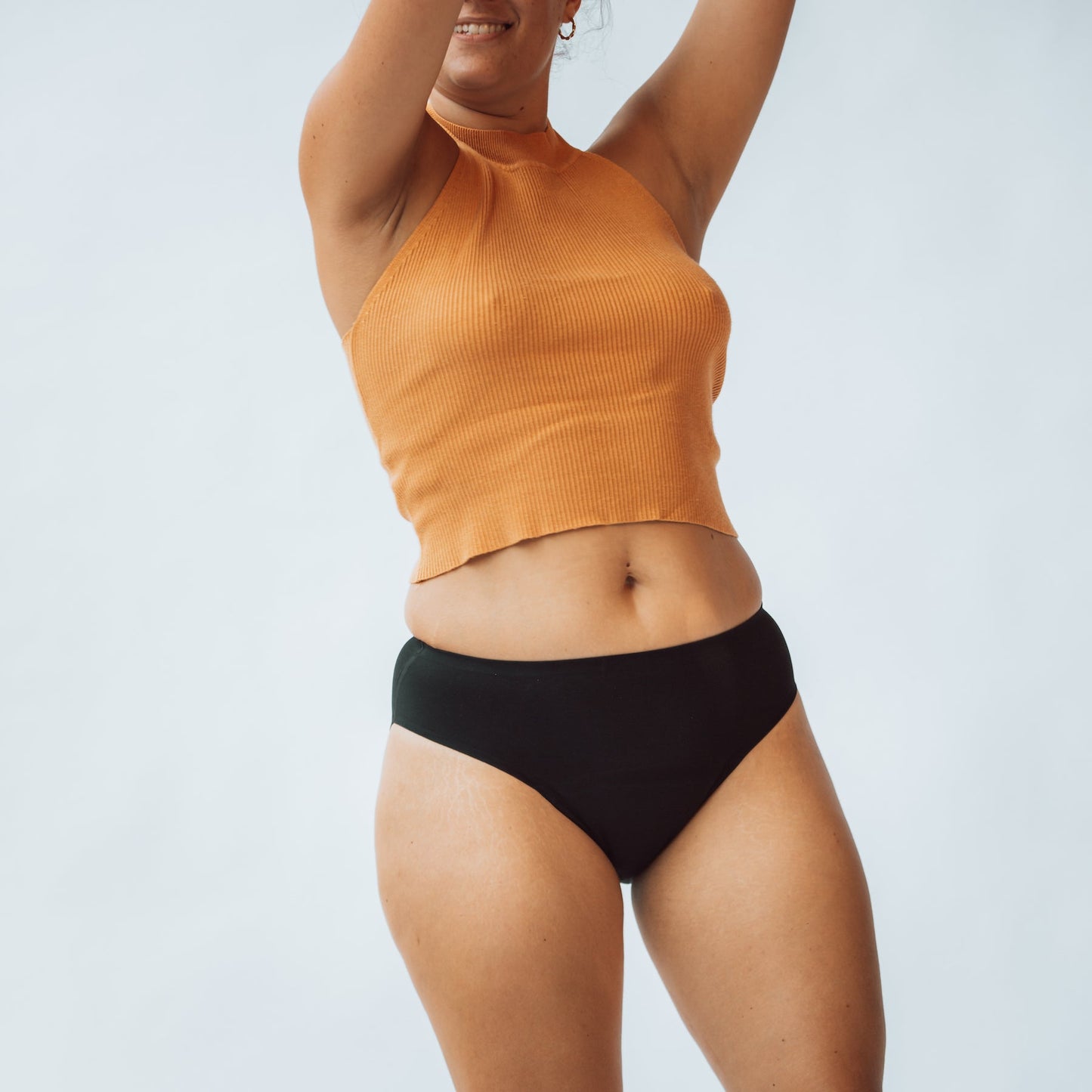 LA CULOTTE MENSTRUELLE INVISIBLE | FLUX ABONDANT | NOIRE.