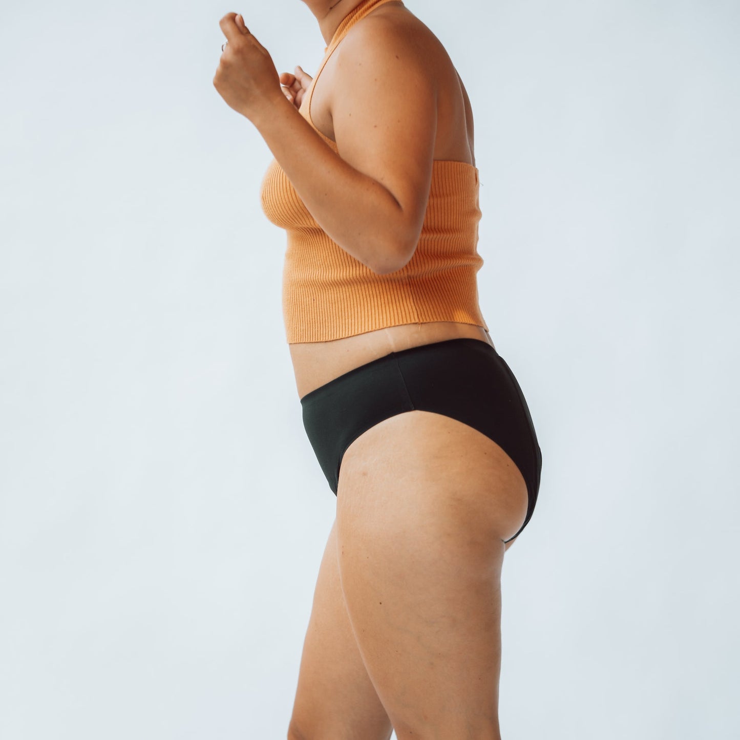 LA CULOTTE MENSTRUELLE INVISIBLE | FLUX ABONDANT | NOIRE.