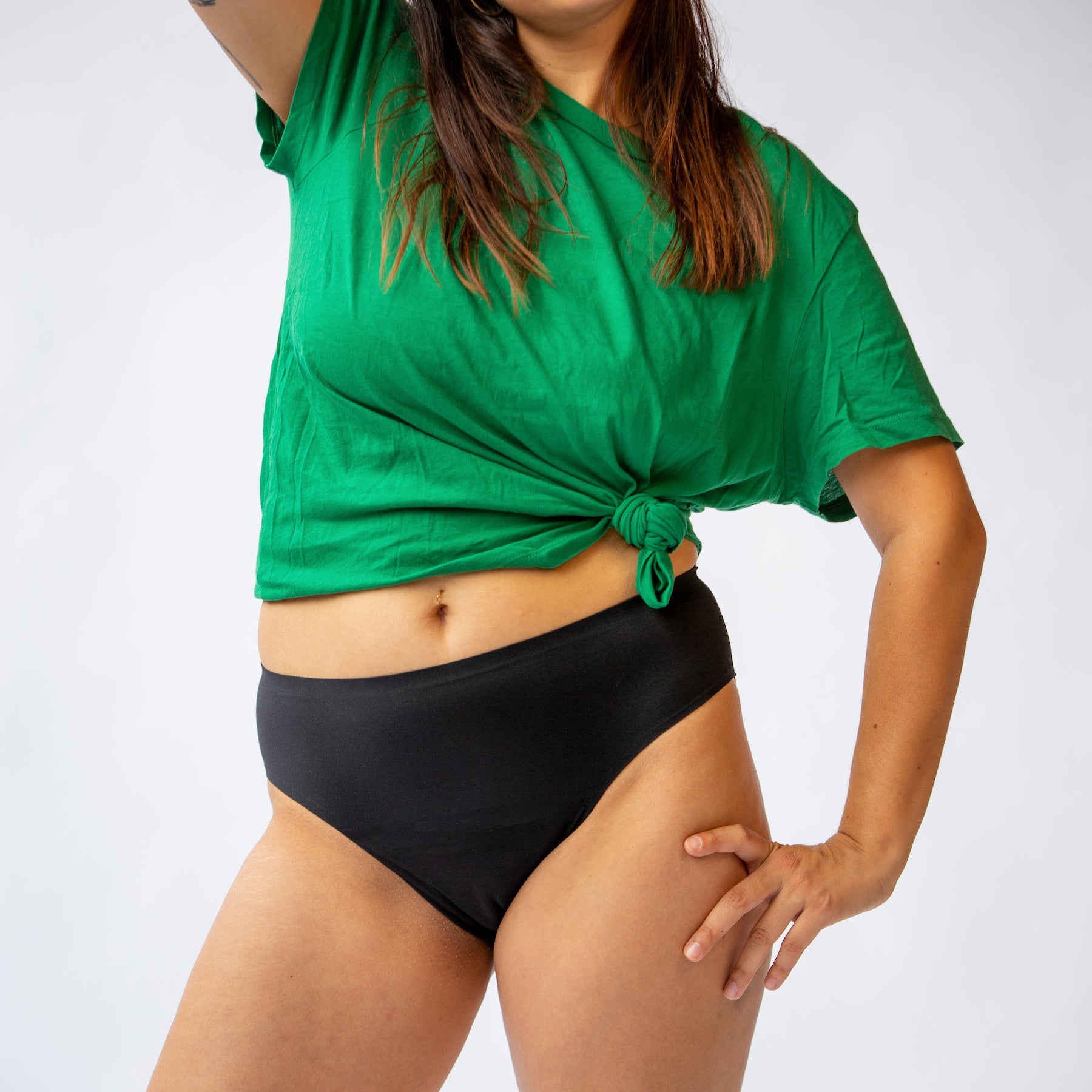 LA CULOTTE MENSTRUELLE INVISIBLE | FLUX ABONDANT | NOIRE.